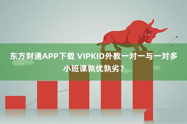 东方财通APP下载 VIPKID外教一对一与一对多小班课孰优孰劣？